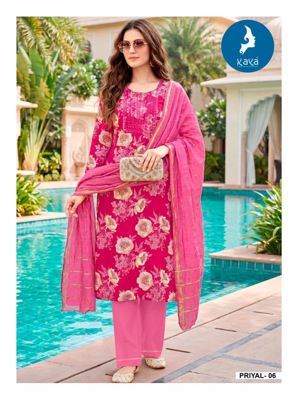Kaya priyal 3pcs vishudh kurtis wholesale